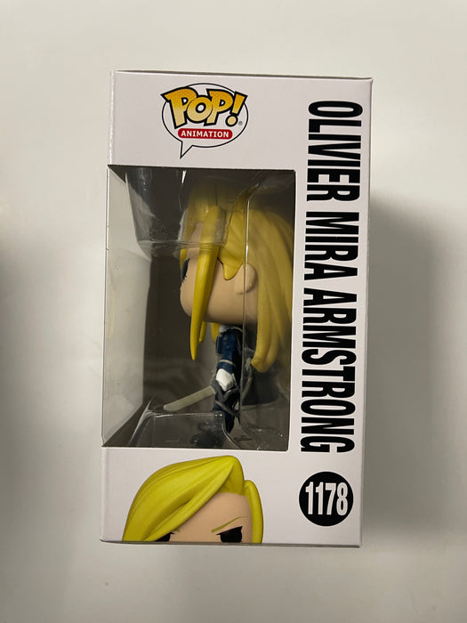 Funko Pop! Animation Oliver Mira Armstrong #1178 FullMetal Alchemist Brotherhood 2022 - for just $15! 