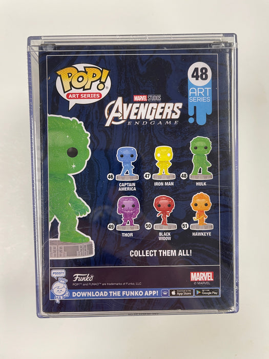 Funko Pop! Marvel Studios The Hulk (Green) #48 Infinity Saga Art Series Stack - for just $15! 