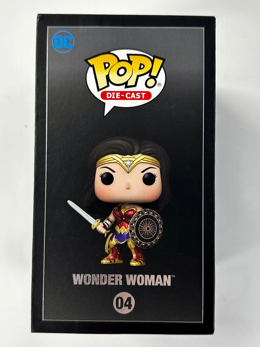 Funko Pop! Die-cast Wonder Woman #04 DC Comics Funko Shop Exclusive 2021 - for just $40! 