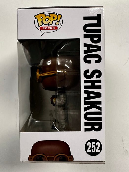 Funko Pop! Rocks Tupac Shakur #252 2Pac 2022 Makaveli Rapper Poet West Coast - for just $13! 