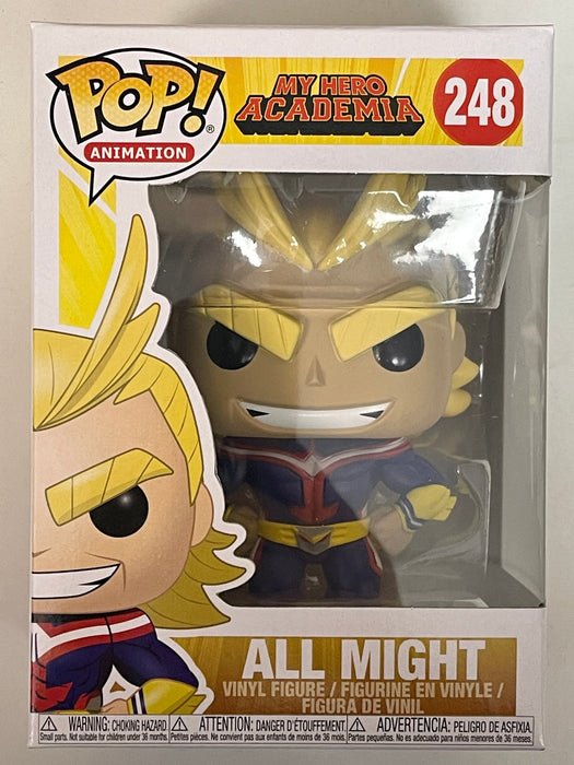 Funko Pop! Animation All Might #248 My Hero Academia 2017 Plus Ultra - for just $13! 