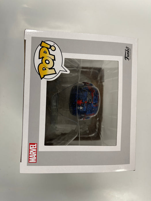 Funko Pop! Marvel Captain America #752 Street Art 2020 GameStop Exclusive Window Dmg - for just $10! 