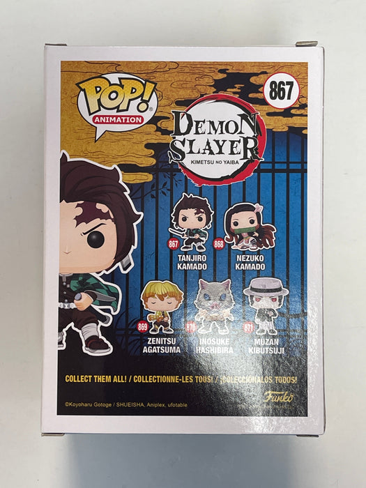 Funko Pop! Animation Tanjiro Kamado With Sword #867 Demon Slayer 2021 - for just $13! 