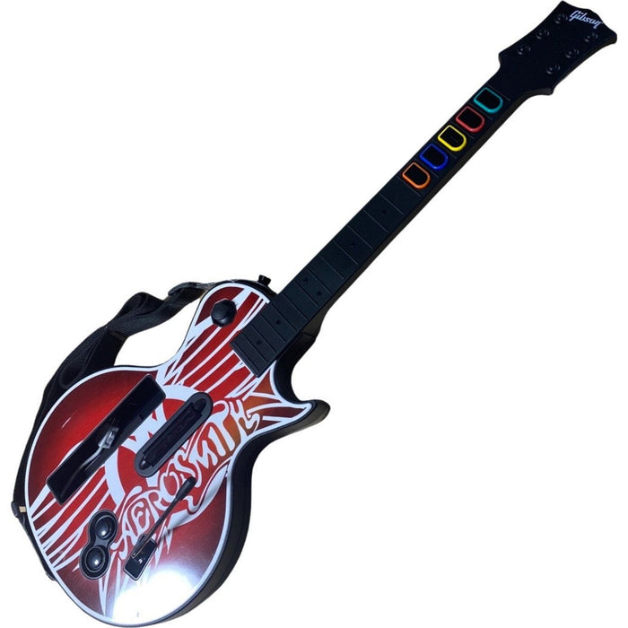 Aerosmith RedOctane Les Paul Guitar Official-Controller {GUITAR ONLY} - Wii - Premium Video Game Accessories - Just $29.99! Shop now at Retro Gaming of Denver