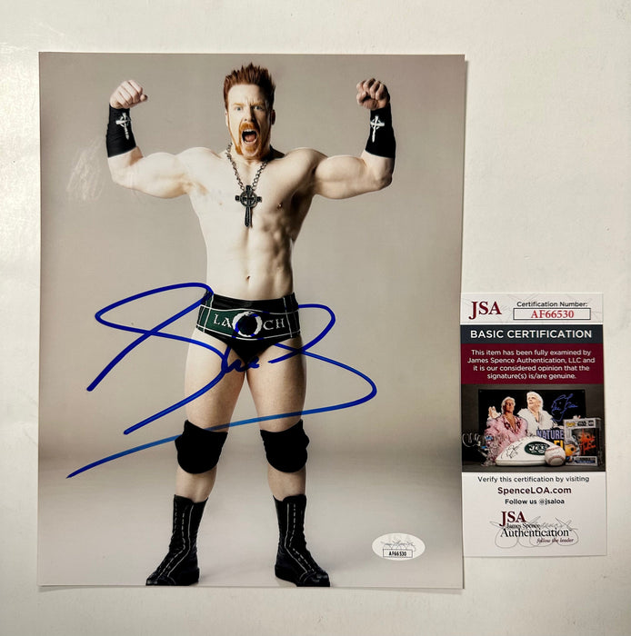 Sheamus WWE Superstar Signed 8x10 Photo With JSA COA Great White Celtic Warrior - for just $75! 
