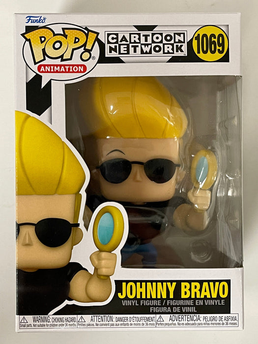 Funko Pop! Animation Johnny Bravo With Comb & Mirror #1069 Cartoon Network 2021 - for just $15! 