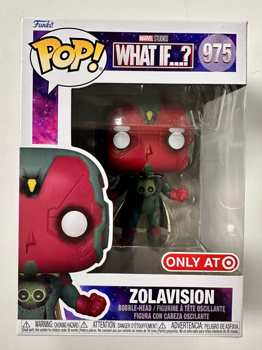Funko Pop! Marvel Metallic Zolavision #975 Target Exclusive What If? Disney+ - for just $9! 