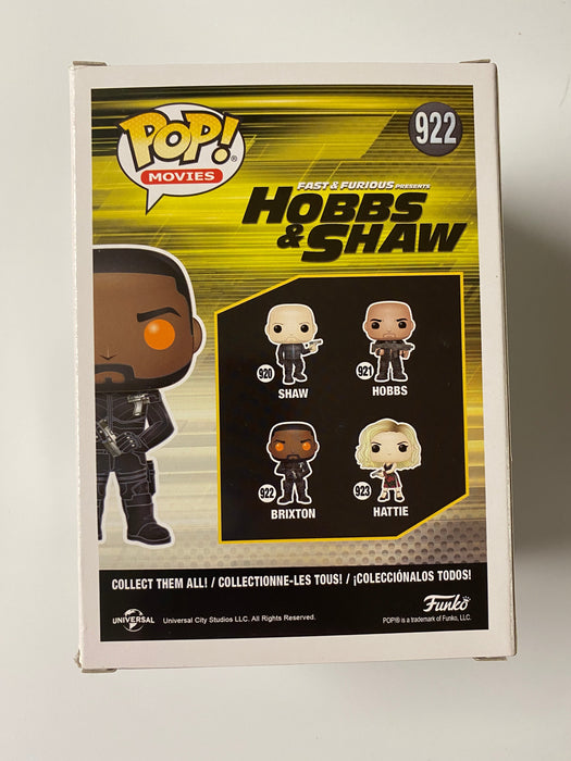Funko Pop! Movies Brixton #922 Fast & Furious Presents Hobbs & Shaw 2020 - for just $12! 