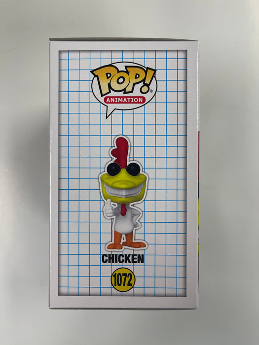 Funko Pop! Animation Chicken #1072 Cow & Chicken Cartoon Network 2021 - for just $12! 