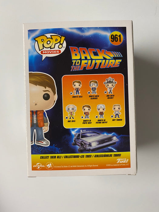 Funko Pop! Movies Marty McFly in Puffy Vest #961 Back to The Future 2020 - for just $15! 