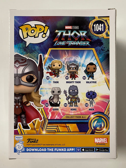 Funko Pop! Marvel Mighty Thor With Mjornir #1041 Love & Thunder 2022 Jane Foster - for just $10! 