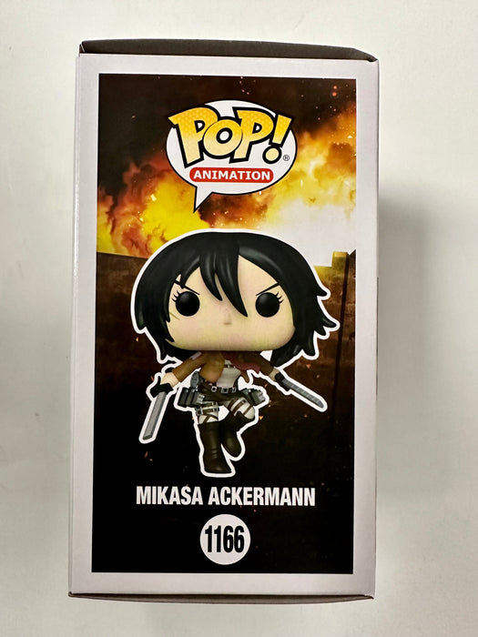 Funko Pop! Animation Mikasa Ackerman Leaping #1166 Attack On Titan AOT 2022 - for just $15! 