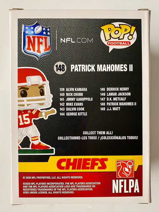 Funko Pop! NFL Kansas City Chiefs Patrick Mahomes II Throwing #148 Champion 2020 - for just $15! 