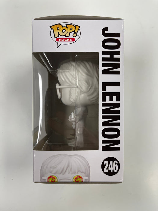 Funko Pop! Rocks John Lennon With Psychodelic Shades #246 EE Exclusive 2021 Beatles - for just $13! 