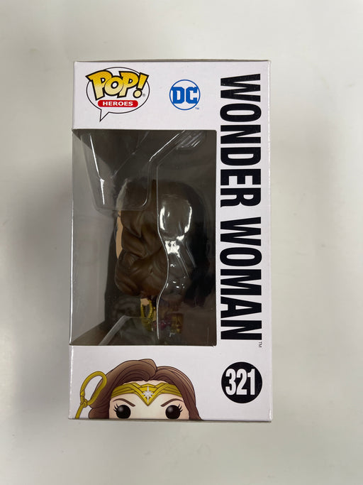 Funko Pop! DC Heroes Metallic Wonder Woman Throwing Lasso #321 WW84 2020 - for just $12! 