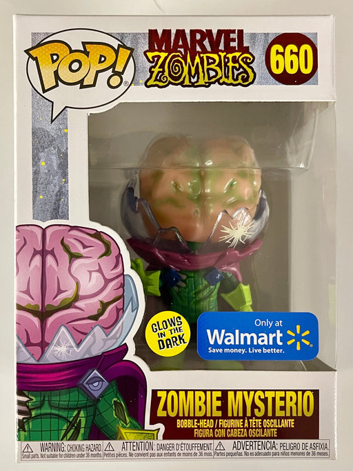 Funko Pop! Marvel Zombie Mysterio #660 Glow In The Dark Walmart 2020 Exclusive - for just $12! 