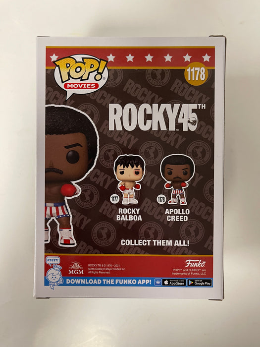 Funko Pop! Movies Apollo Creed #1178 Rocky 45th Anniversary 2021 - for just $15! 