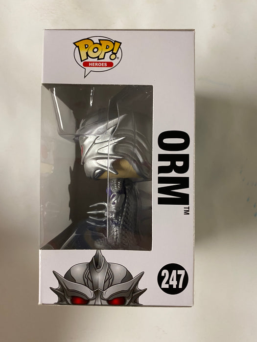 Funko Pop! Heroes Orm #247 Aquaman DC Comics Patrick Wilson 2018 Vaulted - for just $8! 