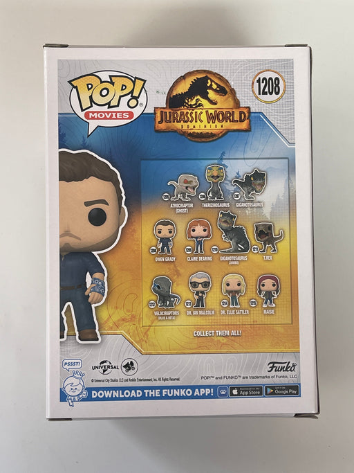 Funko Pop! Movies Owen Grady #1208 Jurassic World Dominion 2022 - for just $10! 