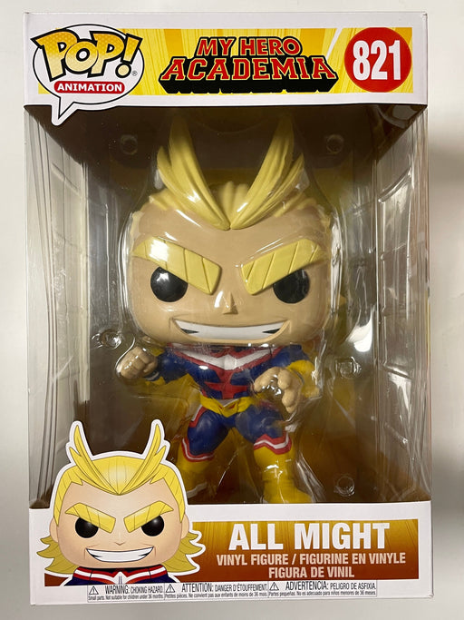 Funko Pop! Animation 10” All Might #821 My Hero Academia 2020 Plus Ultra - for just $25! 