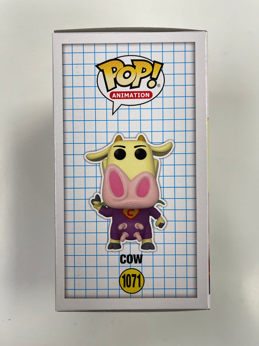 Funko Pop! Animation Super Cow #1071 Cow & Chicken Cartoon Network 2021 - for just $13! 