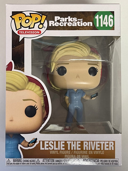 Funko Pop! Television Leslie The Riveter #1146 Parks & Recreation 2021 - for just $13! 