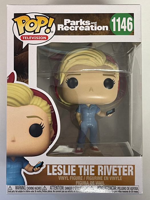 Funko Pop! Television Leslie The Riveter #1146 Parks & Recreation 2021 - for just $13! 