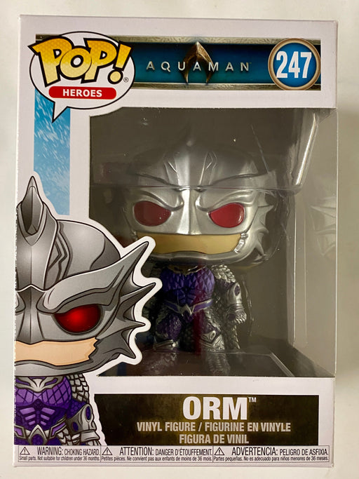 Funko Pop! Heroes Orm #247 Aquaman DC Comics Patrick Wilson 2018 Vaulted - for just $8! 
