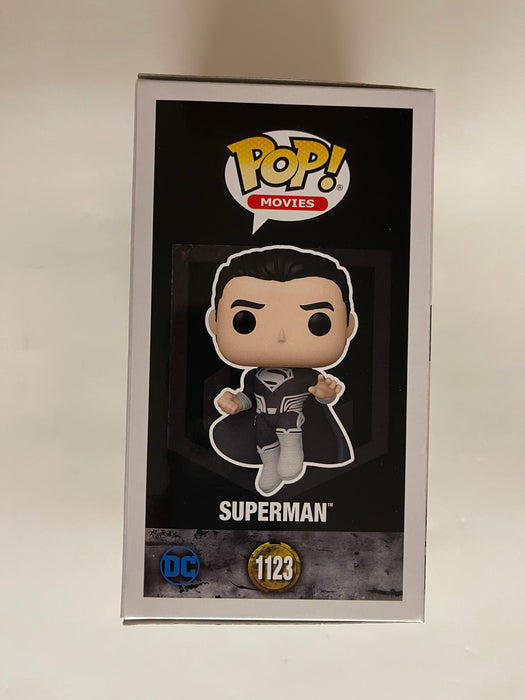 Funko Pop! Movies Superman In Black Suit #1123 Snyder's Cut Justice League DCEU - for just $13! 