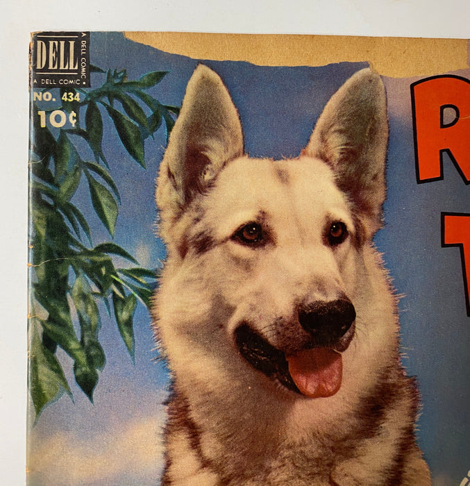 Four Color (1942) #434 Rin Tin Tin #1 Photo Cover Sparky Moore Art TV Show - for just $20! 