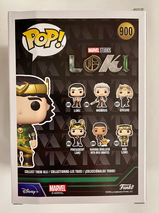 Funko Pop! Marvel Metallic Kid Loki W/ Alligator Loki #900 Funko Shop Exclusive - for just $20! 