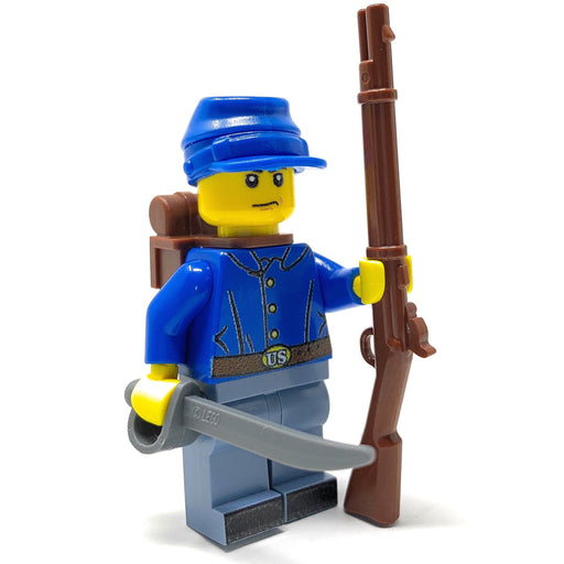 Civil War Union Soldier Minifig made using LEGO parts - Premium  - Just $14.99! Shop now at Retro Gaming of Denver