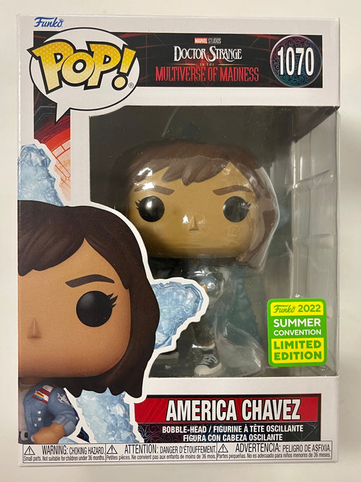 Funko Pop! Marvel America Chavez #1070 Doctor Strange Multiverse of Madness SDCC 2022 Summer Con Exclusive - for just $12! 