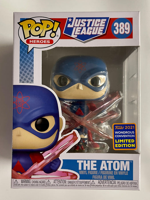 Funko Pop! DC Heroes Justice League The Atom #389 Wondrous Con 2021 Exclusive - for just $20! 