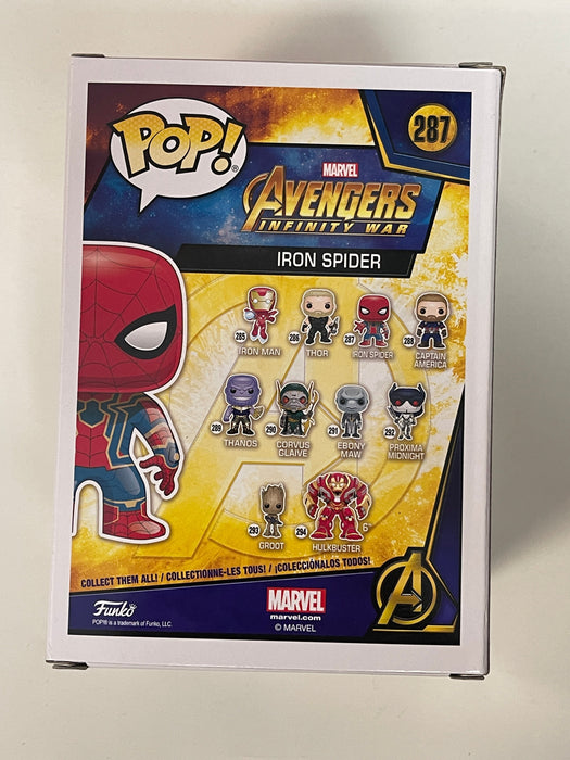 Funko Pop! Marvel Iron Spider #287 Avengers Infinity War Spider-Man 2017 - for just $15! 