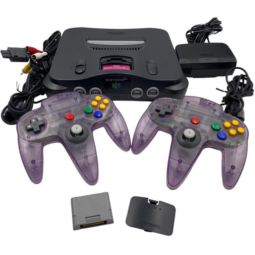 Nintendo 64 with Jumper Pak & Memory Card - Premium Video Game Consoles - Just $135.99! Shop now at Retro Gaming of Denver