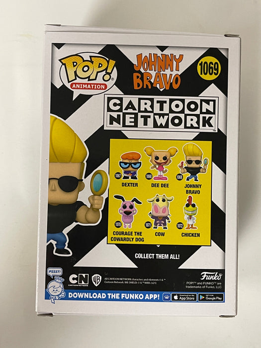 Funko Pop! Animation Johnny Bravo With Comb & Mirror #1069 Cartoon Network 2021 - for just $15! 