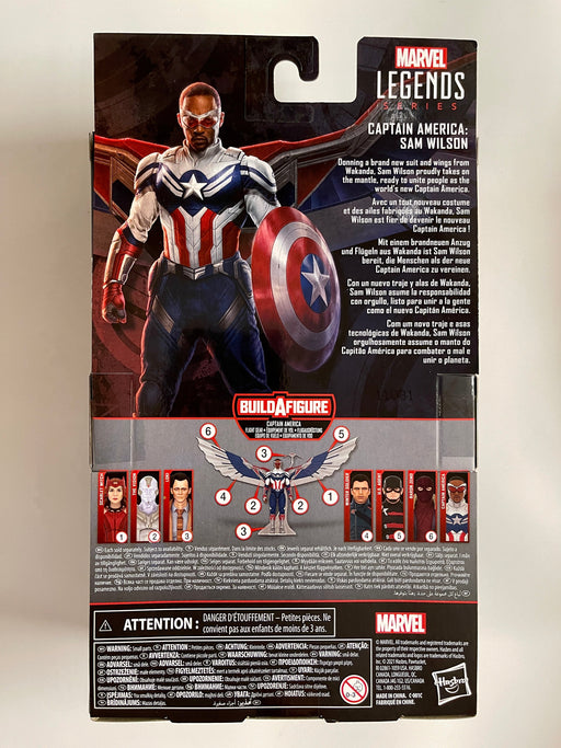 Marvel Legends Falcon And The Winter Soldier Captain America Sam Wilson BAF Flight Gear - for just $25! 