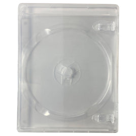 Top front view of PlayStation 3 Clear Video Game Replacement Shell Storage Case