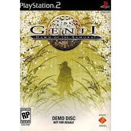 Genji Dawn of the Samurai Demo Disc (Playstation 2) - Just $0! Shop now at Retro Gaming of Denver