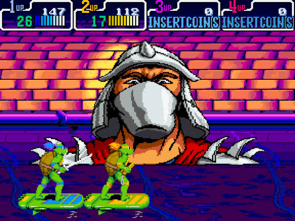 TMNT 4 Turtles in Time SNES Video Game Super Nintendo Ninja Turtles - for just $22.99! 