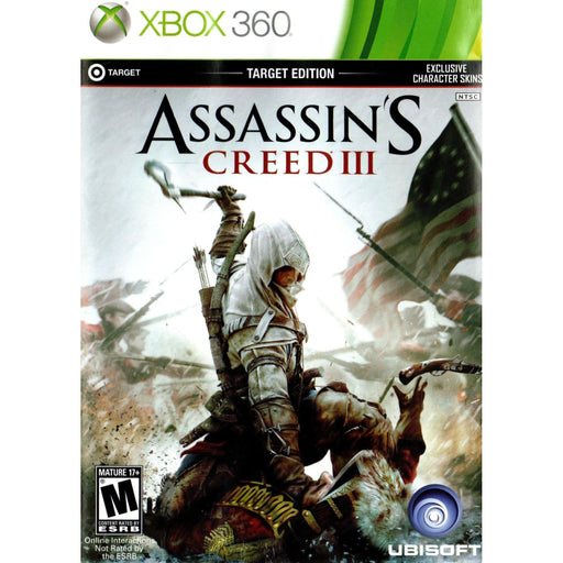 Assassin's Creed III (Target Edition) (Xbox 360) - Premium Video Games - Just $0! Shop now at Retro Gaming of Denver