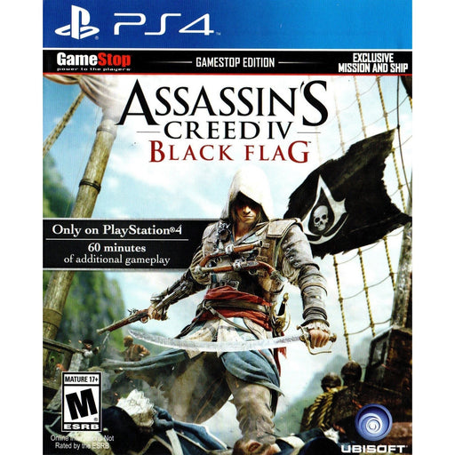 Assassin's Creed IV: Black Flag (GameStop Edition) (Playstation 4) - Just $6.99! Shop now at Retro Gaming of Denver