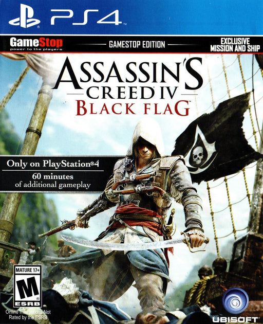 Assassin's Creed IV: Black Flag (GameStop Edition) (Playstation 4) - for just $6.99! 