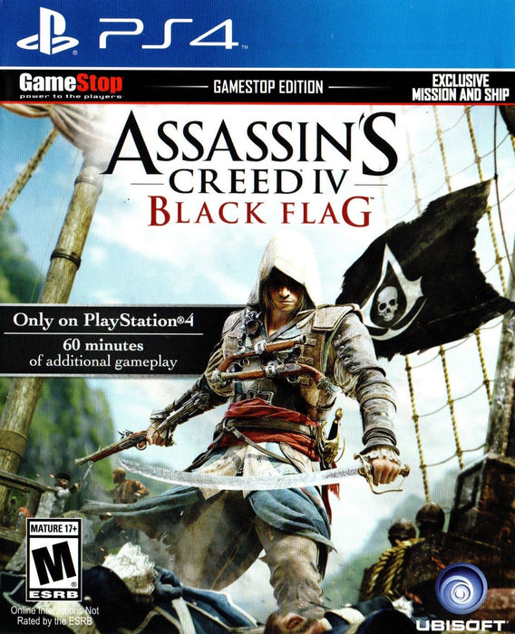 Assassin's Creed IV: Black Flag (GameStop Edition) (Playstation 4) - for just $6.99! 