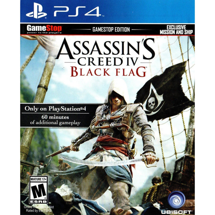 Assassin's Creed IV: Black Flag (GameStop Edition) (Playstation 4) - Just $6.99! Shop now at Retro Gaming of Denver