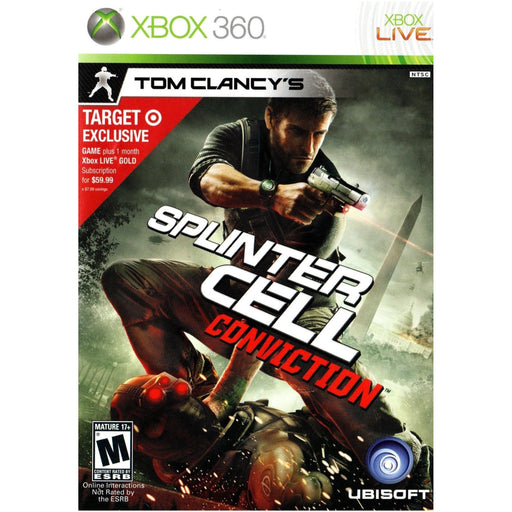 Tom Clancy's Splinter Cell: Conviction Target Exclusive (Xbox 360) - Premium Video Games - Just $0! Shop now at Retro Gaming of Denver