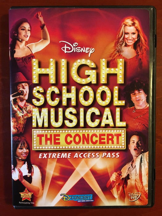 High School Musical - The Concert - Extreme Access Pass (DVD, Disney) - L04 - for just $1.99! 