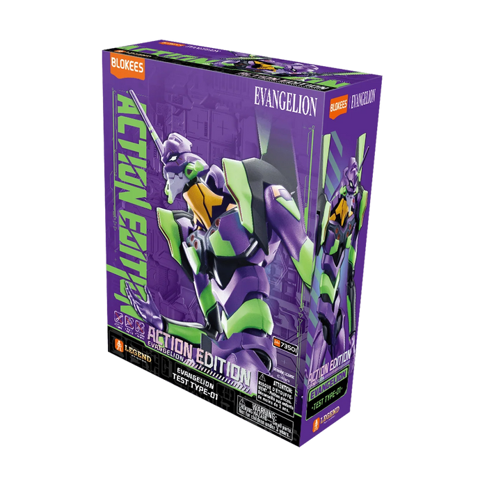Blokees Evangelion Test Type-01 Action Edition Figure - for just $44.99! 