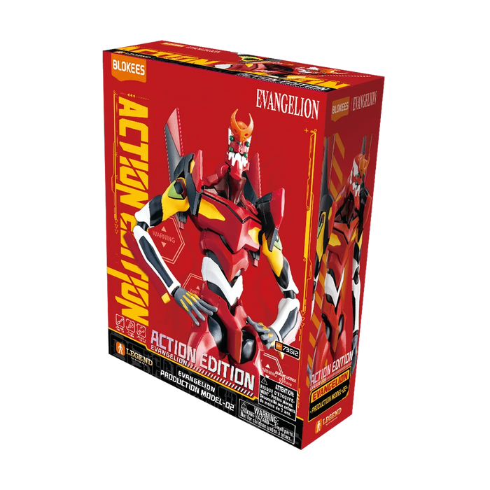 Blokees Evangelion Production Model-02 Action Edition Figure - for just $44.99! 